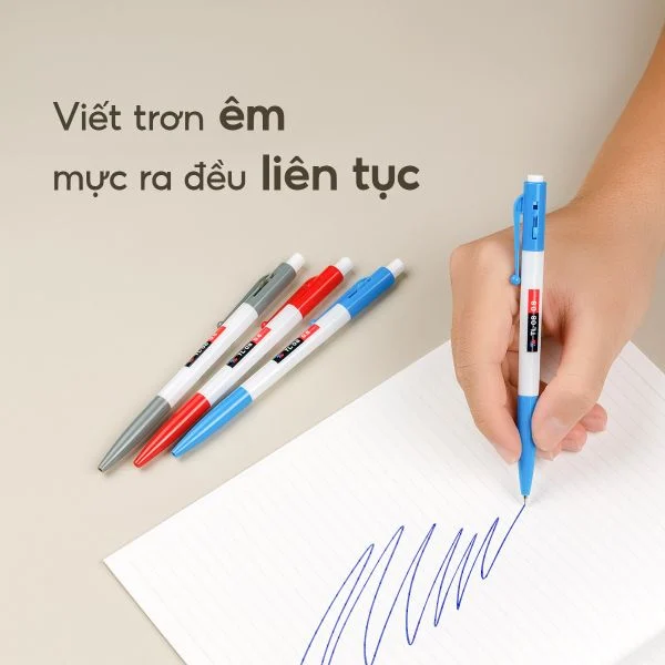 Bút bi Thiên Long TL - 08 Xanh